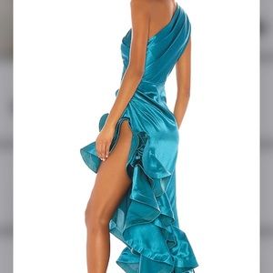 BRONX & BANCO Monica Gown in Turquoise